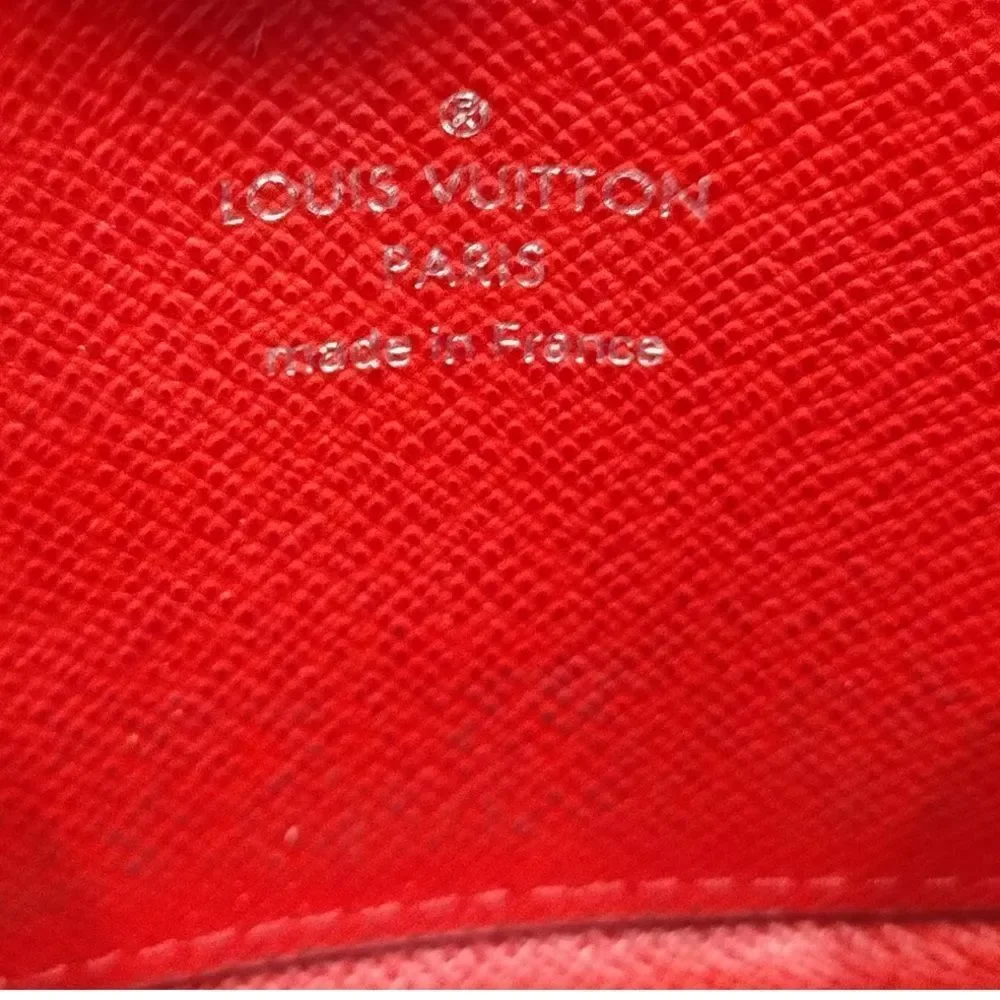 Louis Vuitton Epi Blooming Corners Zippy Coin Purse Rose Ballerine Coquelicot